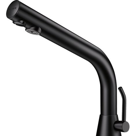Delabie WT-MBatt.BINOPTIC MIX G3/8B matt schw.H170 Netzbetrieb230/12V (1/4)