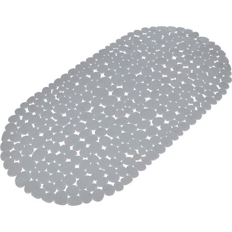 Fond de Bain Galets "Vitamine II" 36x69cm Gris Clair
