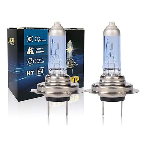 H7 55W 12V Ampoules Pour Phares De Voiture Feux De Route Croisement Remplacement (1/5)