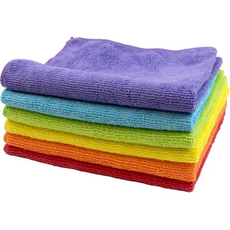 Chiffon en microfibre 777 ensemble de 6 unités 30 x 40 cm