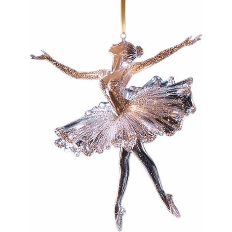 Ballerina - Acrylique - Décoration Arbre De Noël - Suspension Festive - 1 Pièce (1/5)