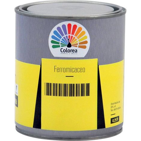 SMALTO FERROMICACEO 'COLOREA' Lt. 2,5 Grigio chiaro