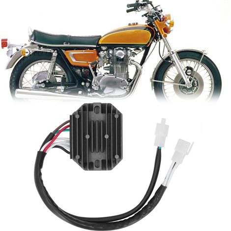 Spannungsregler/Gleichrichter kompatibel mit Yamaha TX 650 (Referenz: 2013.12) (1/5)