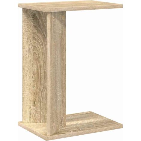 End Table Sonoma Oak 35 x 25 x 50 cm Engineered Wood vidaXL
