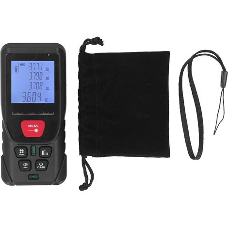 Télémètre portatif à écran de 1.8 pouces, télémètre numérique infrarouge pour la mesure du Volume de zone 0.05 à 50m (1/5)