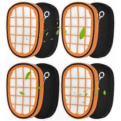 Replacement Filters for Handheld Vacuum Cleaner - 4/6 Pack Aqua Series-Compatible with SpeedPro Max Models FC6812 FC6813 FC6822 FC5005/01 (1/4)