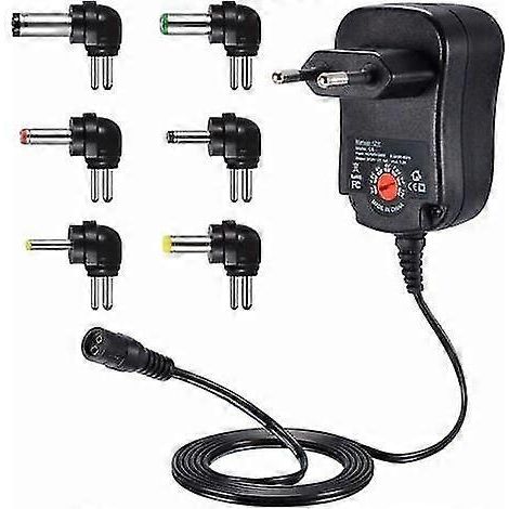12w Adaptateur Alimentation Universelle 3v 4,5v 5v 6v 7,5v 9v Et 12v, Chargeur Secteur Transformateur Dc 220v Pour Vtech Kidimagic Starlight Kidi Ligh