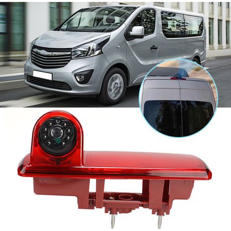 Caméra de recul étanche avec feu stop intégré, compatible avec Opel Vivaro 2014 (1/5)