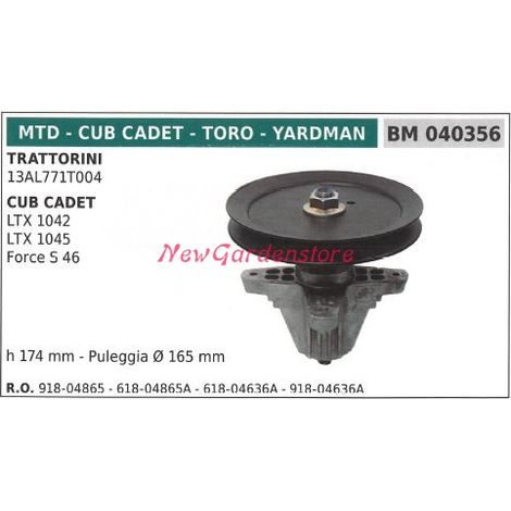 Mozzo portalama trattorino rasaerba tagliaerba 13AL771T004 MTD 040356