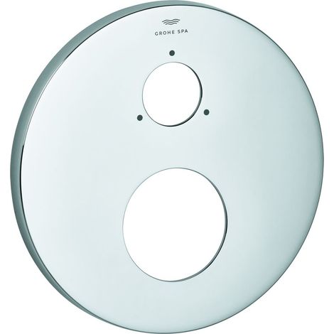 Grohe Rosette rund für Einhandmischer-Fertigmontageset, Chrom, 49250000 (1/2)