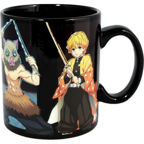 Tasse Thermoréactive - Céramique 473 ml - Pour Café Thé Chaud - Design Anime Demon Slayer - 1 Pièce (1/4)