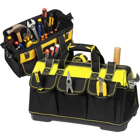 Borsa Porta Attrezzi Professionale Con Base Rigida E Tessuto Oxford