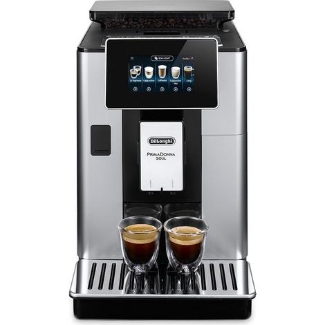 DeLonghi PrimaDonna ECAM 610 55 SB Kaffeemaschine Metall (1/5)