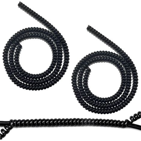 2 x 90 cm Gaine Spirale Tpu Pour Câble Frein Trottinette Vélo Protection Flexible