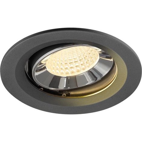 Spot encastré Numinos Move M noir/chrome 3000K - 55 deg - 1009675