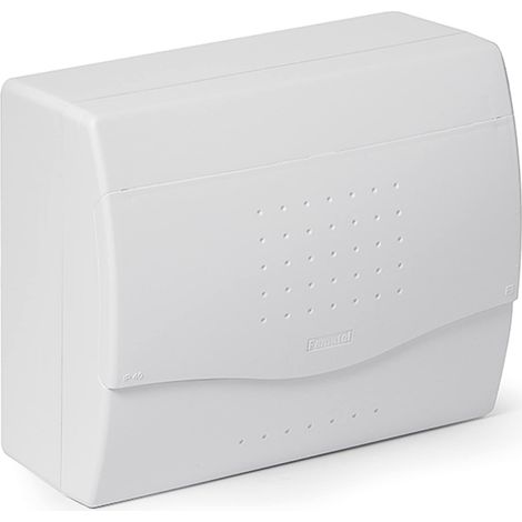 FAMATEL – Armadio Nuova Superficie  IP40  8/10 Elementi  195 x 238 x 100 mm  Porta Opaca  Grigio, Bianco (1/3)