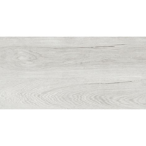 Piastrelle effetto legno smaltate, grigio chiaro, 30x60 cm