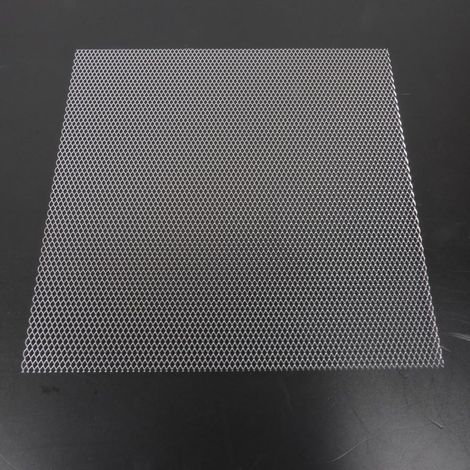 dekogitter silber eloxiert one 300x300x1.5mm für motorrad roller
