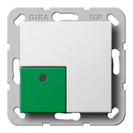 Gira Abstelltaster System 55 Blanco puro [291103], 2911 03