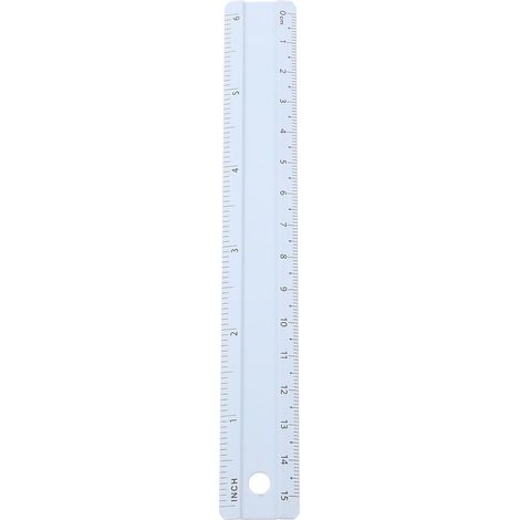 Règle PRETYZOOM 15 cm en alliage d'aluminium pour le dessin et (1/5)
