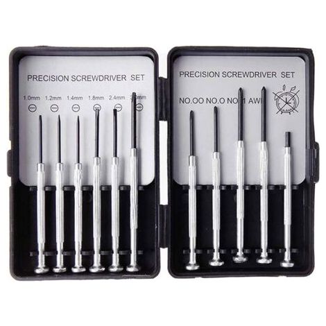 Kit de Tournevise Précision pour Réparation Électronique pour Portable, Ordinateur, Tablette, Lunettes, Montre et Autres Appareil (1/5)
