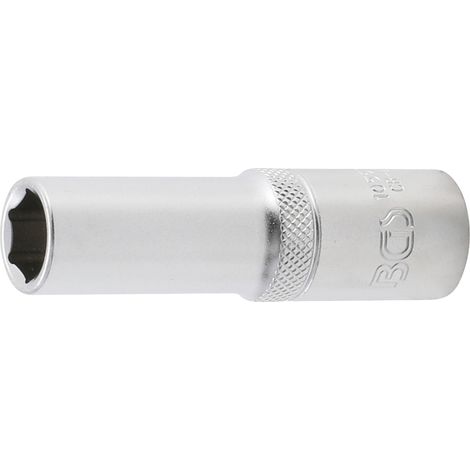 Llave de vaso hexagonal, larga  entrada 12,5 mm (1/2")  13 mm
