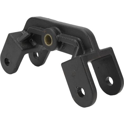 Bras oscillant double axe pour connecteur de ressort à lames, bras à rouleaux robuste, liaison de suspension tandem pour remorque et camping-car. (1/5)
