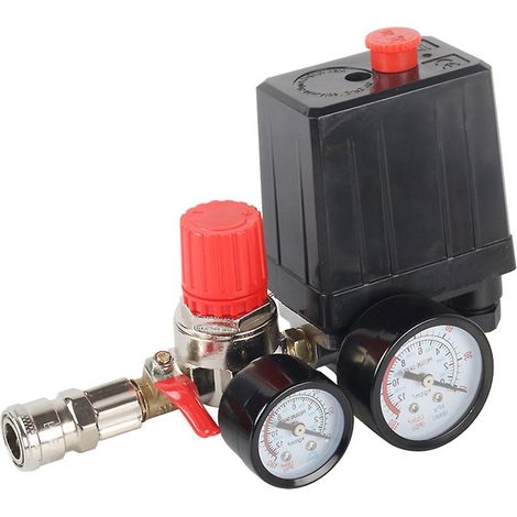 Druckschalter, Ventile, Steuerverteiler, Druckregler für 90-120 PSI Luftkompressoren (1/5)