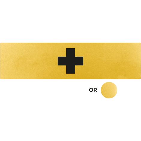 Plaque de porte Centre de soins - Classique or 170x45mm - 4490236