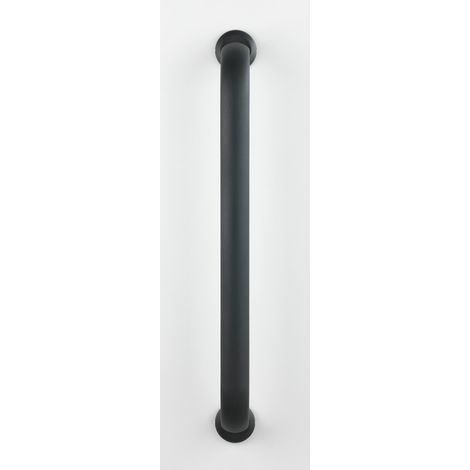 WENKO Wandhaltegriff Secura Premium 63 cm, bis 120 kg belastbar, Grau, Aluminium anthrazit (1/5)