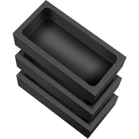 Creuset en graphite pour la fusion des métaux, moule en 3 pièces pour la fusion industrielle (1/5)
