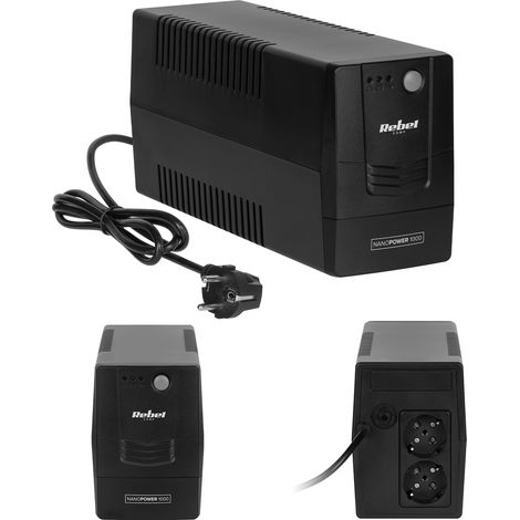 Alimentation de secours hors ligne pour ordinateur UPS REBEL 1000, 1000 VA/600 W, 230 V, 50 Hz