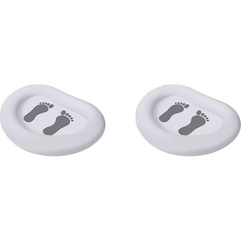 2X Bain de Pieds de Piscine Gonflable, Bain de Pieds pour Échelle D'Entrée de Piscine, Pieds de Nettoyage de Piscine, Accessoires de Piscine Hors (1/4)