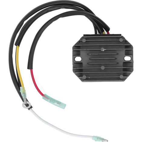 Regulador de voltaje de aluminio impermeable de 12 V para motores fueraborda Tohatsu MFS15C, MFS20C y MFS15D de 4 tiempos.