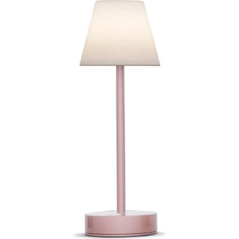 LOLA SLIM 30 cm Lampada da tavolo con batteria ricaricabile. Luce calda a LED. Prodotto in Spagna (1/2)