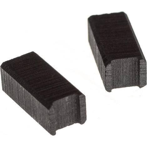 vhbw 2x balais de charbon 5,6 x 6,75 x 14,5 mm compatible avec Dewalt DCS381 Type 1 20 V, DC385K Type 1 18 V, DC380 Type 1 outil électrique