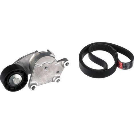 Jeu de courroies trapézoïdales à nervures Gates K026PK975 CITROËN 16112778