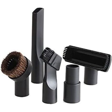 32-mm-Staubsaugerzubehör, Bürstenset, Fugendüse mit 35-mm-auf-32-mm-Schlauchadapter, 5-teilig (1/4)