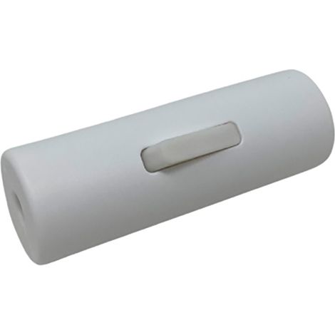 Interrupteur Cylindrique Blanc Unipolaire Pour Raccordement Facile - Arditi