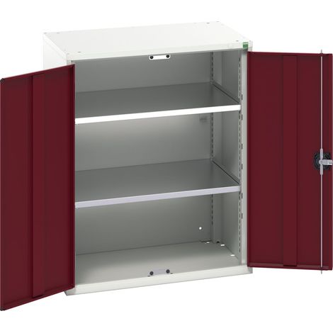 Bott 16926159.24 Verso 2 Shelf Cupboard 800mm Crimson Red BOT169261594