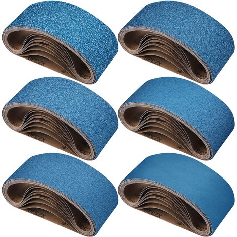 10PCS Bandes Abrasives 100 x 560 mm Grain 40/60/80/120/240/400 (1/5)