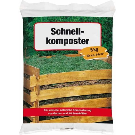 5 kg Schnellkomposter für ca. 4-6 m³