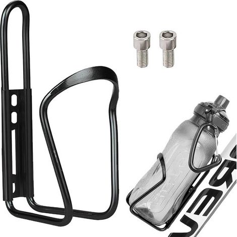 Portaborraccia in alluminio per bicicletta, rinforzato per mountain bike e bici da corsa, ideale per tour in bicicletta sportivi e avventurosi. (1/5)
