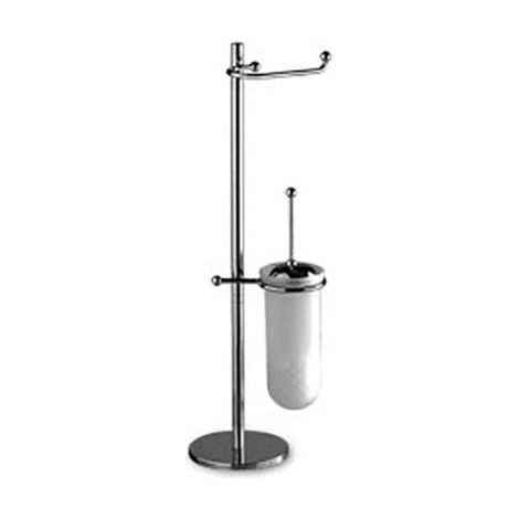 Piantana bagno water in ottone cromato con componenti orientabili - piantana bagno (1/3)