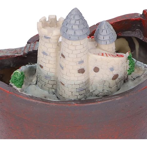 Pot de fleurs miniature en résine pour plantes succulentes, décoration intérieure (1/5)