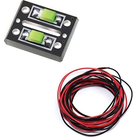 Lampe de buse VORON 0.2 Hotend, éclairage de buse, accessoires pour imprimante 3D, LED blanches 5 V, remplacement à large plage de tension (1/5)