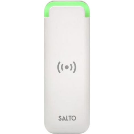 Lecteur mural étroit XS4 2.0 Mifare/Desfire BLE blanc - SALTO - WRDB0M4W