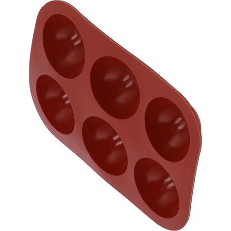 Moule hémisphérique en silicone, moule à gâteau semi-circulaire en silicone, moule à chocolat, moule à savon artisanal, petit moule semi-circulaire à 6 cavités (1/5)