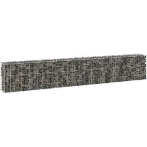 Mur en gabion avec couvercles Acier galvanisé 300x30x50 (1/5)