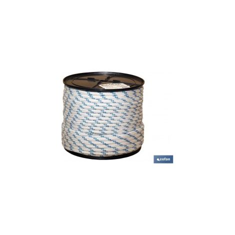 Rolle mit geflochtenem Polyseil 6 mm, 100 m
